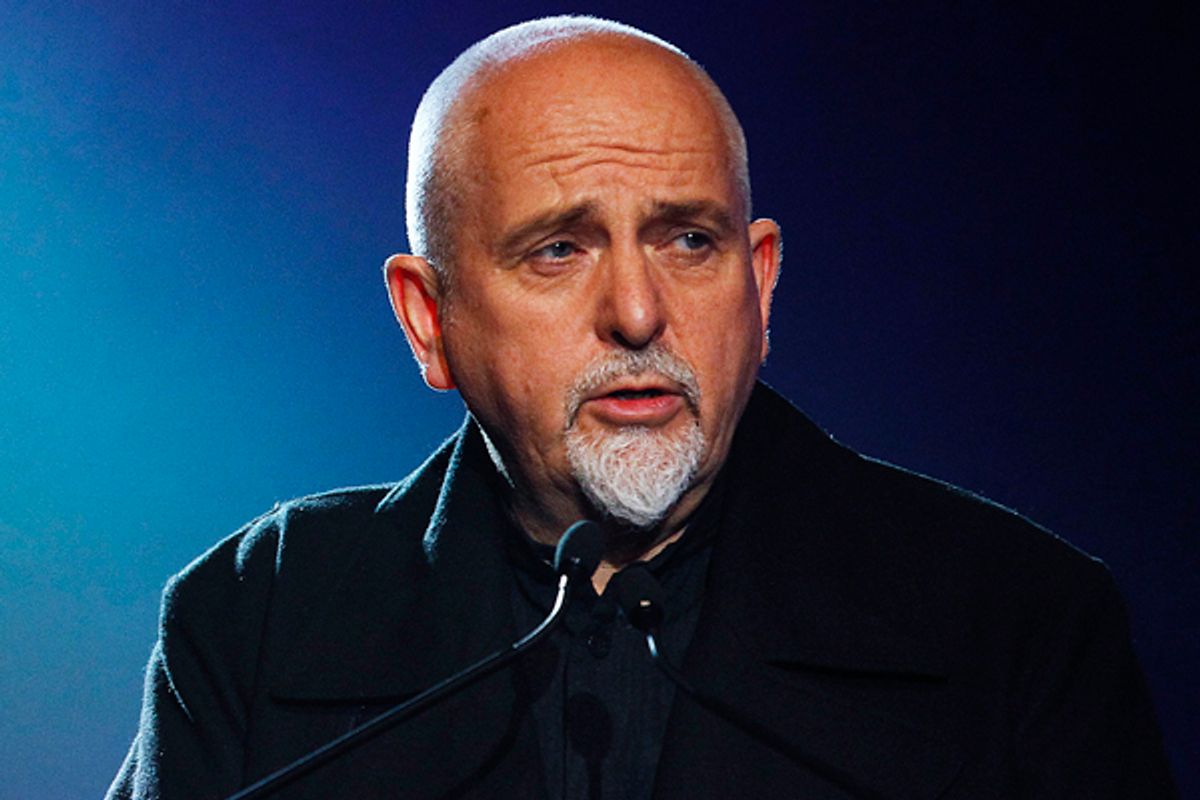 Peter Gabriel, singer/songwriter