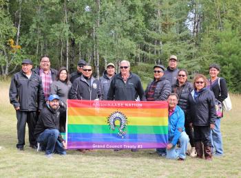 treaty 3 flag