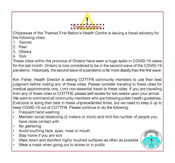 travel advisory