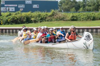 Paddle Lake Erie