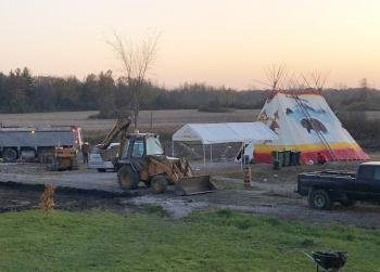 tipi construction roundhouse