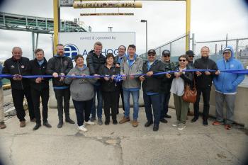 ribbon cutting international bridge