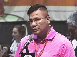 Opaskwayak Cree Nation Chief Christian Sinclair