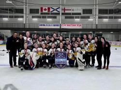 Manitoba Gold medal female squad