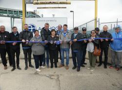 ribbon cutting international bridge