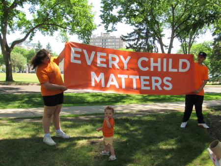 Every Child Matters Rally Edmonton 1